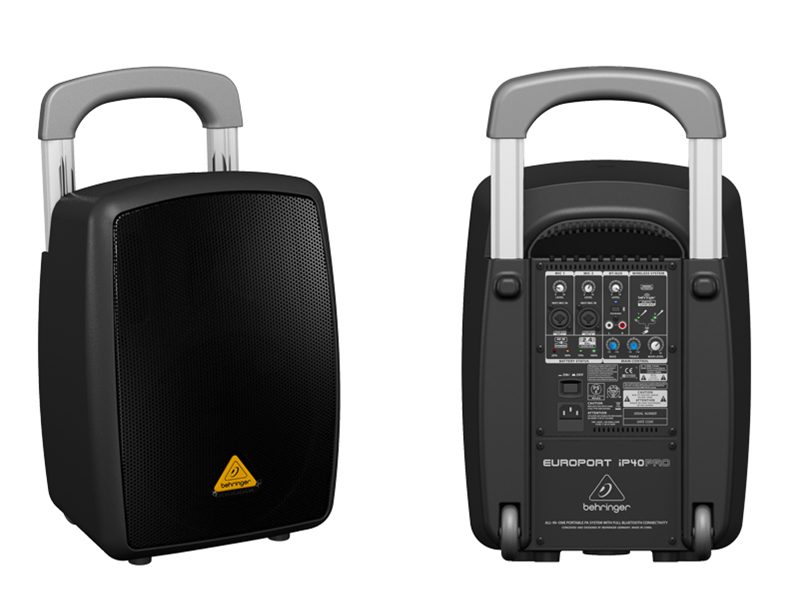 BEHRINGER Europort MPA40BTPRO Portable PA System - Oxygen Music