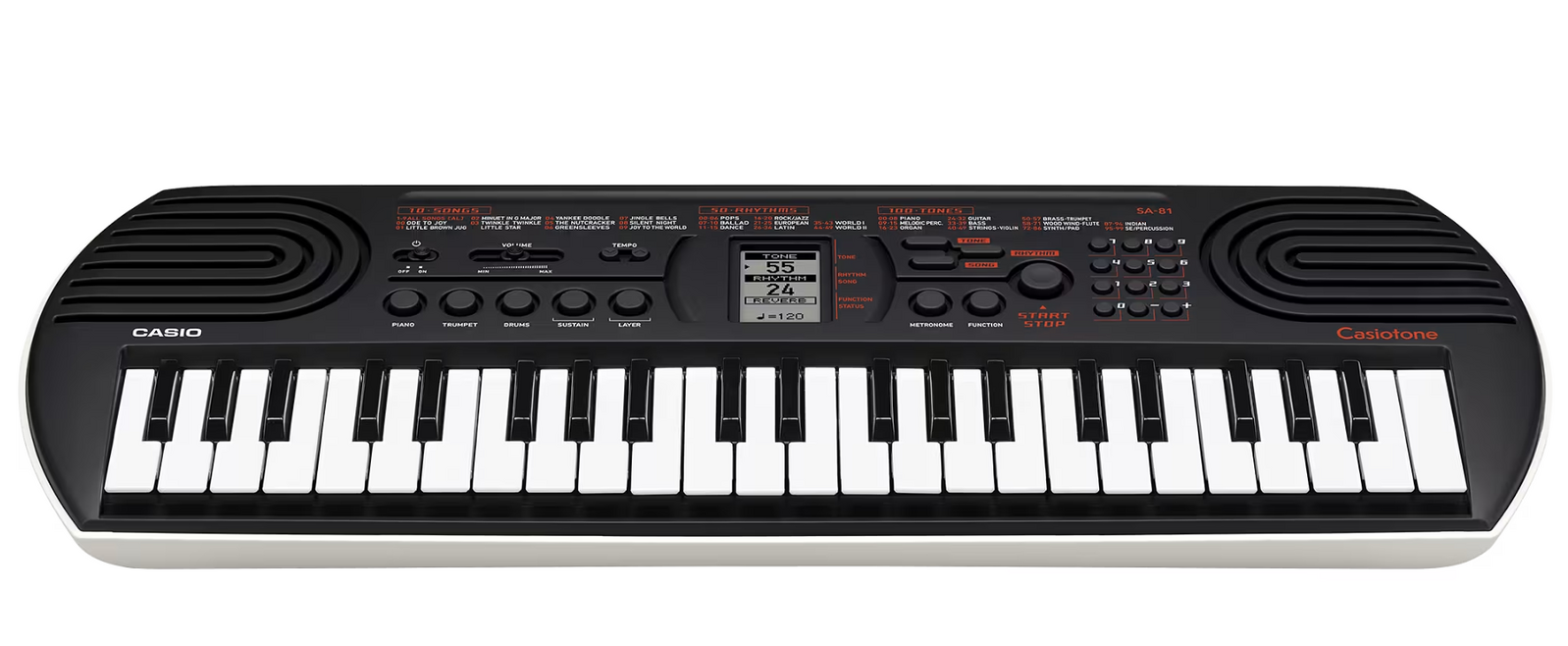 CASIO SA81 44 Key Mini Keyboard Oxygen Music Best Range