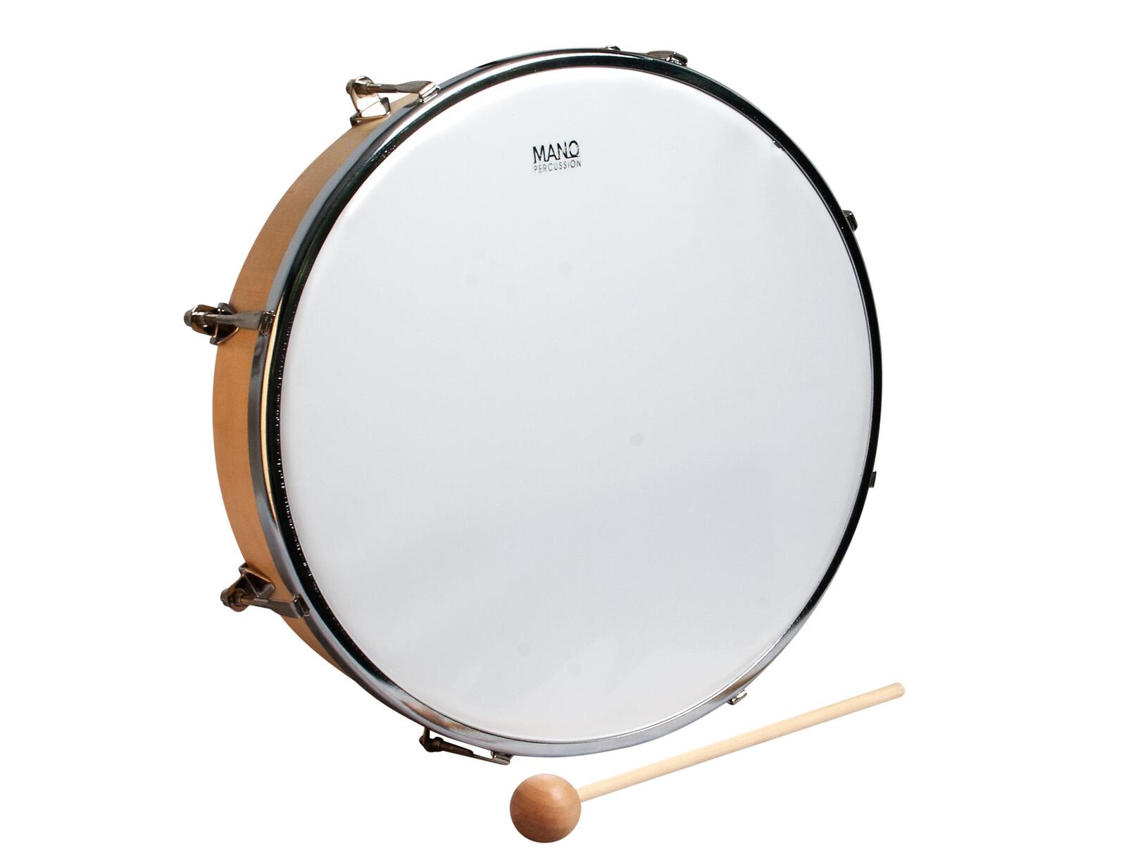 MANO PERCUSSION 10 Inch Tuneable Tambour Drum w Beater