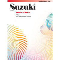 Suzuki Piano School Piano Book Only - Volume 1