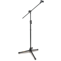 HERCULES MS533B EZ Clutch Microphone Stand W/ Hideaway Boom