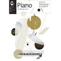 AMEB Piano Series 18 Level 1 Handbook Prelim to Grade 4