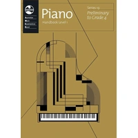 AMEB PIANO SERIES 19 HANDBOOK LEVEL 1 PRELIMINARY - GRADE 4
