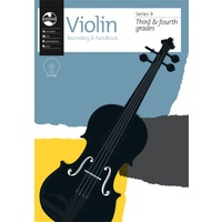 Violin AMEB Recording & handbook - Grades 3 and 4 - Series 9