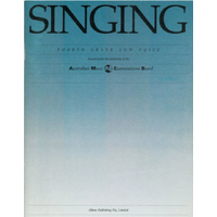 AMEB Singing Low Voice Series 1 Grade 4