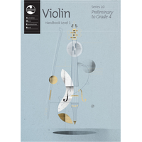 AMEB Violin Series 10 Handbook Level 1 - Preliminary to Grade 4