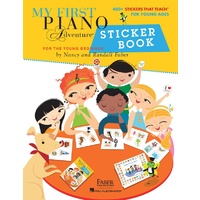 My First Piano Adventure Sticker Book