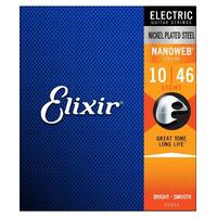 10-46 ELIXIR Nanoweb Electric String Set Light 