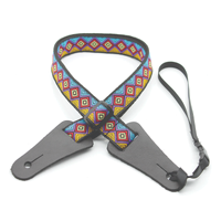 DSL Ukulele Weaving 25UKPOLY-TILE-PURPLE Ukulele Strap