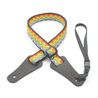 DSL Ukulele Weaving 25UKPOLY-ZIG Ukulele Strap