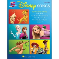 Disney Songs - 5 Finger Piano - 2nd Edition