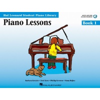 Hal Leonard Student Piano Library HLSPL - Piano Lesson Book 1 - Book/Online Audio