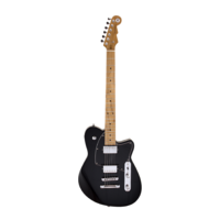 REVEREND Charger HB Midnight Black Electric Guitar