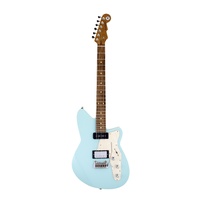 REVEREND Double Agent W Chronic Blue Electric Guitar
