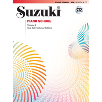 Suzuki Piano School Piano Book and CD - Volume 1