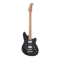 REVEREND Descent RA Midnight Black Baritone Electric Guitar