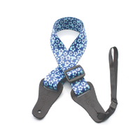 DSL Ukulele Weaving 38UKPOLY-HIB-BLUE Ukulele Strap