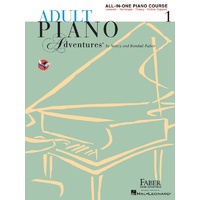 Piano Adventures Adult All-In-One Lesson Book 1