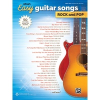 Alfred's Easy Guitar Songs: Rock and Pop