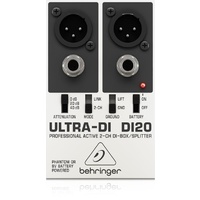BEHRINGER DI20 Ultra DI 2 Channel Stereo DI