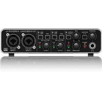 BEHRINGER U-Phoria UMC204HD 2 Channel USB Audio Interface