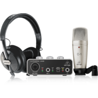 BEHRINGER U-PHORIA Studio Recording Bundle