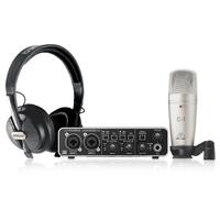 BEHRINGER U-Phoria Studio Pro Recording Bundle Package