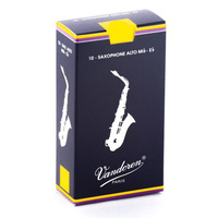 VANDOREN Traditional Alto Saxophone Reeds - 10 Pack