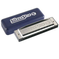 HOHNER SilverStar Enthusiast Harmonica - D