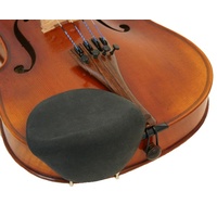STRAD-PAD Violin Chinrest Cover - Black - Standard