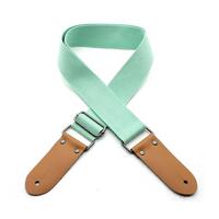 DSL Cotton Guitar Strap Aqua
