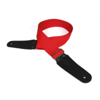DSL Polypropylene Red Guitar Strap