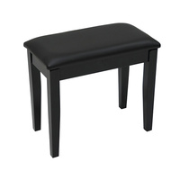 Digital Piano Bench - Gloss Black
