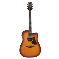 IBANEZ AAD50CE Acoustic/Electric Guitar - Light Brown Sunburst