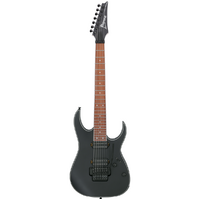 IBANEZ RG7420EXBKF 7 String Electric Guitar Black Flat