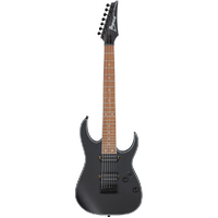 IBANEZ RG7421EXBKF 7 String Electric Guitar Black Flat