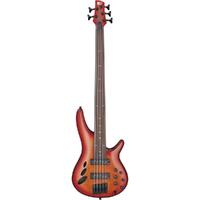 IBANEZ SRD905F Brown Topaz Burst Low Gloss 5-String Bass Guitar