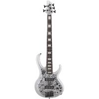 IBANEZ BTB25TH5 Silver Blizzard Matte 5-String Bass Guitar
