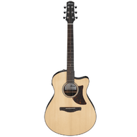IBANEZ AAM380CE Electro Acoustic Guitar Natural High Gloss