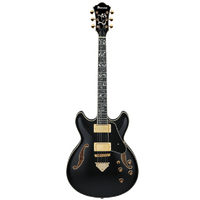IBANEZ AS93SP Black Artcore Semi-Hollowbody Electric Guitar