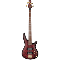IBANEZ SR300EDX WZM 4 String Electric Bass Guitar Wine Red Frozen Matte