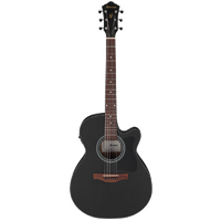 IBANEZ VC44CEWK Weathered Black Acoustic/Electric Guitar