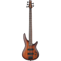 IBANEZ SR505AMHL Low Gloss Mahogany Brown Burst Bass Guitar