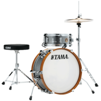 TAMA Club-JAM Mini 2-Piece Compact Drum Kit Galaxy Silver LJK28H4GXS
