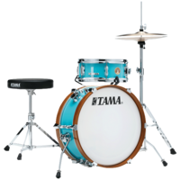 TAMA Club-JAM Mini 2-Piece Compact Drum Kit Aqua Blue LJK28H4AQB