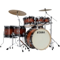 TAMA Superstar Classic 7 Pce Mahogany Burst Drum Kit CL72SMHB