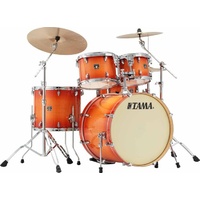TAMA Superstar Classic 5 Pce Tangerine Lacquer Burst Drum Kit CL52KSTLP