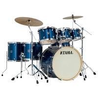 TAMA Superstar Classic 7 Pce Indigo Sparkle Drum Kit CK72SISP