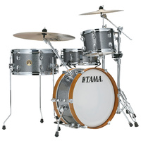 TAMA Club-JAM 4-Piece Compact Drum Kit Galaxy Silver LJK48H4GXS