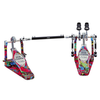TAMA 50th Limited Iron Cobra Marble Psychedelic Rainbow Power Glide Twin Pedal